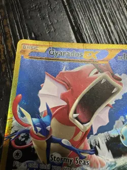 Pokemon TCG Gyarados EX 123/122 XY Breakpoint 2016 Secret Holo Rare Card - Image 2