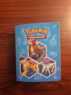 VINTAGE Pokemon Mini Album Ho-Oh Lugia Suicune Raikou Entei 60 Card Binder Rare - Image 1