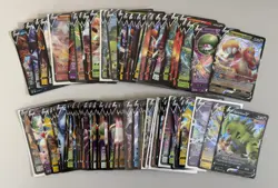 (LOT OF 100) Pokemon TCG - Mix of Pokemon V-Cards - Image 1
