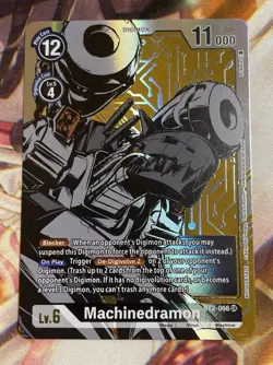 Digimon Card Game Machinedramon BT2-066 SR Foil - Image 1