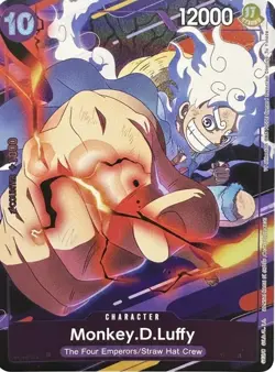 NYCC 2025 Monkey D Luffy One Piece Promo Card Received At Panel English - Image 1