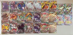 (25 Card Lot) Pokemon TCG - VMAX Card Bundle - Image 1