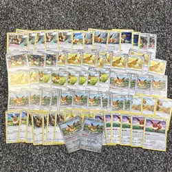 Pokemon Eevee Bundle (2019-2023) X73 Cards - Image 1