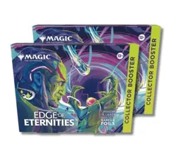 MTG Edge of Eternities Collector Booster Box Omega Pack - Lot of 2 - Image 1