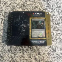 MTG - Warhammer 40K Collector’s Edition Commander Deck - NECRON DYNASTIES Sealed - Image 1