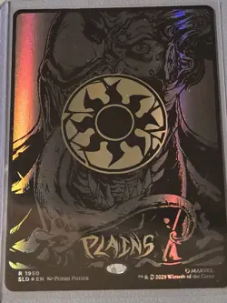 Plains (1950) (Raised Foil) Secret Lair Drop Foil - Image 1