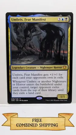 Umbris, Fear Manifest Commander: Innistrad: Crimson Vow Regular - Image 1