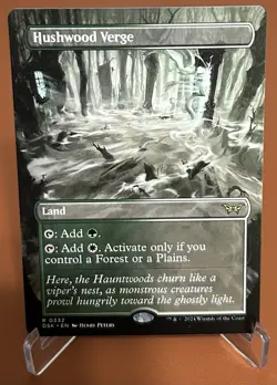 Hushwood Verge (Borderless) Duskmourn: House of Horror Regular - Image 1