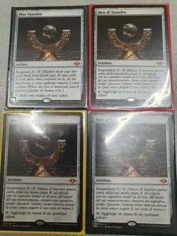 MOX TANTALITE X 4 (1 ENG, 3 ITA) - MTG MODERN HORIZONS MH MINT - Image 1
