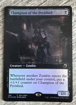 MTG - Champion of the Perished (foil) - Image 1