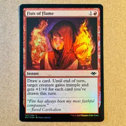 MTG ~ FOIL ~ Fists of Flame ~ MH1 Modern Horizons ~ #123 ~ 2019 ~ See Desc. - Image 1