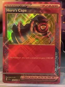 Hero's Cape 152/162 Ace Spec SV05-Temporal Forces - Pokemon TCG Near Mint/LP+ - Image 1