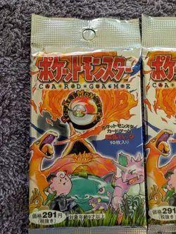 Pokemon Japanese Base Set Booster Packs X2 - Image 2