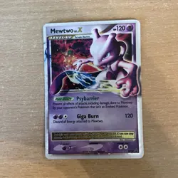 Mewtwo Lv.X - Black Star Promo - DP28 - Holo - Rare - 2008 Pokemon LP - Image 1