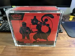 Pokemon Destined Rivals Pokemon Center ETB Sealed with case - Image 1