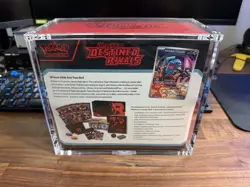 Pokemon Destined Rivals Pokemon Center ETB Sealed with case - Image 2
