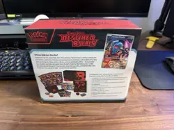 Pokemon Destined Rivals Pokemon Center ETB Sealed with case - Image 5