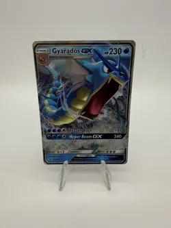 Pokemon TCG Gyarados GX SM Black Star Promo SM212 Holo Promo - Image 1