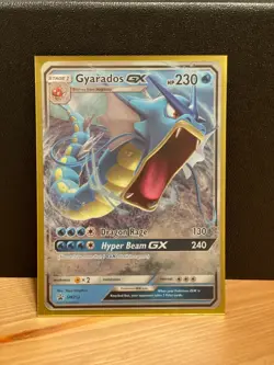Pokemon TCG Gyarados GX SM Black Star Promo SM212 Holo Promo - Image 1