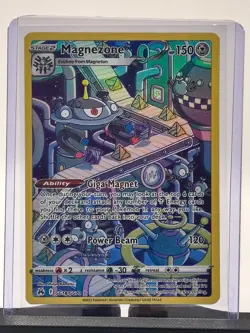2023 Pokemon TCG Crown Zenith Galarian Gallery Magnezone FA RARE GG18/GG70 NM - Image 2