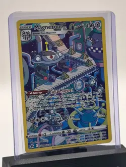 2023 Pokemon TCG Crown Zenith Galarian Gallery Magnezone FA RARE GG18/GG70 NM - Image 4
