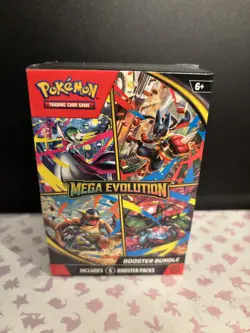 Pokemon TCG Mega Evolutions Booster Bundle 6 Booster Packs New&Sealed ✅ - Image 1