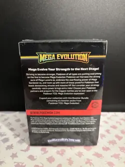 Pokemon TCG Mega Evolutions Booster Bundle 6 Booster Packs New&Sealed ✅ - Image 2