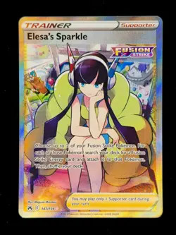 Elsa's Sparkle 147/159 Pokemon Crown Zenith 2023 NM 🔥🔥🔥 - Image 1