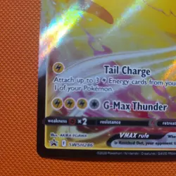 2023 Black Star Promo Pikachu VMAX #SWSH286 - Image 3