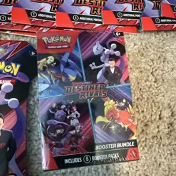 Pokemon TCG: Destined Rivals DRI - Sleeved Booster Pack Lot of 44 - Image 2