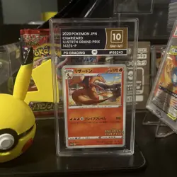Pokemon TCG Charizard JPN IllSTRTN Grand Prix Promo 143 PG Grading Gem Mint 10 - Image 1