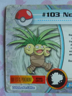 NOADKOKO #103 - TOPPS TV ANIMATION EDITION 1999 - CARTE POKEMON - BON ETAT - Image 5