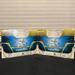2x Pokemon TCG: Pokemon Center Glaceon V Star Special Collection Boxes - Image 2