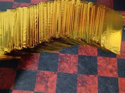 100 factory-sealed Yu-Gi-Oh! The Movie gold promo packs from 2004. - Image 4