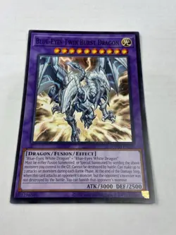 Yugioh Blue-eyes Twin Burst Dragon Sdwd-en036 Blue Eyes White Destiny Common A - Image 1