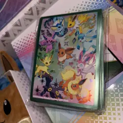 Pokemon Prismatic Evolutions Super-Premium Collection Card Sleeves. Fast ship ✅ - Image 4