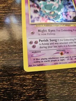 Pokemon TCG Misdreavus Neo Revelation Holo Card 11/64 LP-MP - Image 2