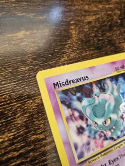 Pokemon TCG Misdreavus Neo Revelation Holo Card 11/64 LP-MP - Image 5