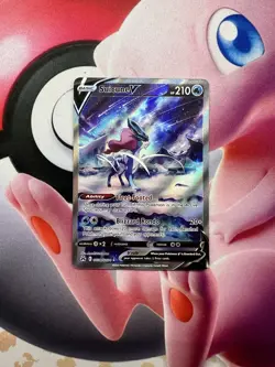 Suicune v GG38/GG70 Crown Zenith: Galarian Gallery Holo Pokemon TCG Card MINT - Image 1