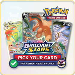 Brilliant Stars Pokemon - PACK FRESH - Complete Your Set - ALL CARD TYPES - Image 1