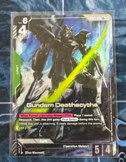 Gundam Card Game - Gundam Deathscythe - LR+ Alt Art GD01-025 English - Image 1