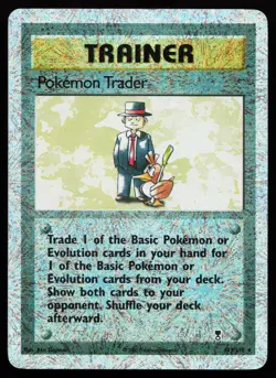 Pokemon Trader 103/110 Reverse Holo Rare Legendary Collection Pokemon Card - Image 1