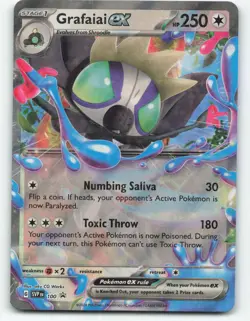 Grafaiai EX Scarlet and Violet 100 Promo Pokemon Card - Image 1