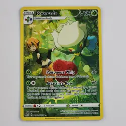 Roserade TG02/TG30 Ultra Rare Lost Origin Pokemon TCG Card - NM+ Full Art Rare - Image 1