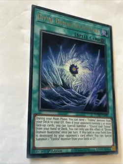Divine Domain Baatistina DUNE-EN090 1st Edition Yugioh Card - Image 2