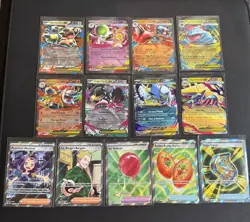 Pokemon Mega Evolution Lot Of 13 Cards ex and Secret Rare item - Image 1