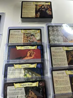 HARRY POTTER TCG COMPLETE SET ADVENTURE AT HOGWARTS 80/80 CARDS LOT NO FOILS - Image 2