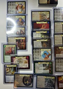 HARRY POTTER TCG COMPLETE SET ADVENTURE AT HOGWARTS 80/80 CARDS LOT NO FOILS - Image 3