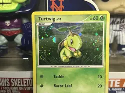 Pokemon TCG Diamond & Pearl Promos - Turtwig #DP01 - Promo Holo Card - Image 2