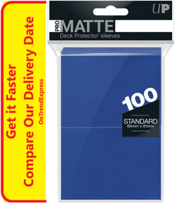 100 x Ultra PRO Pro Matte Deck Protector Sleeves Standard Card Size BUE 100ct - Image 1